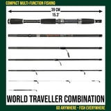 Travel Fishing rod & Reel & Case collection