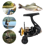 Spinning Wheel Metal Spool Reel