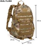 Oulylan Camping Backpack Waterproof Fishing