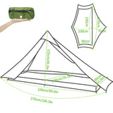 1 Person Camping Tent Ultralight