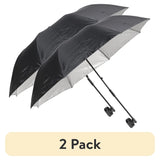2 Pack Umbrella with Clamp Adjustable Shade Folding Chairs