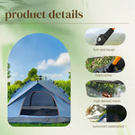 2-Person (blue)/4-Person (white), Extra-Large Tent
