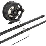 Fly Fishing Rod and Reel Combo with Carrying Case