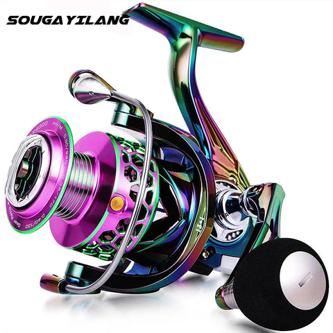 Sougayilang Fishing Reel Colorful Aluminum