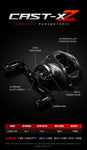 SEASIR Cast X2 Baitcasting Reel 7.3:1