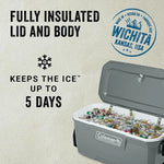 Coleman Classic Series Insulated Portable Wheeled Cooler