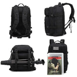 30L/50L 1000D Nylon Waterproof Backpack Fishing Hiking