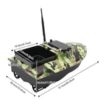 Dual Motor Fishing Bait Boat w/2 Batteries