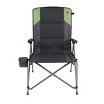 High Back Hard Arm Camping Chair