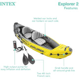 Intex 68307EP Explorer K2 Inflatable Kayak Set