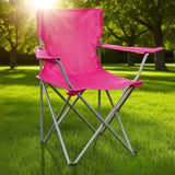 Quad Folding Camp Chair With Cup Holder