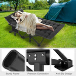 XL Folding Bed Cot with 3.3 inch 2 Sided Mattress