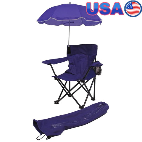 All-Season Kids Umbrella Chair with Removable Shade