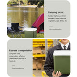 5/6/13L Cooler Box Portable Camping