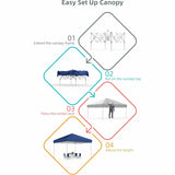 10x10 FT Pop Up Canopy Tent