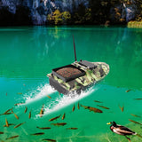 Dual Motor Fishing Bait Boat w/2 Batteries