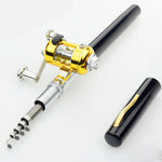 Pocket Fishing Rods Pen shape Telescopic Portable