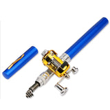 Mini Fishing Rods Pocket Telescopic Aluminium