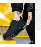 Mens Mesh Steel Toe Work Shoes