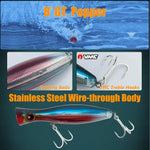 Surf rod and reel combination saltwater