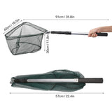190CM Portable Fishing Net Telescopic