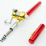Pocket Fishing Rods Pen shape Telescopic Portable