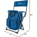 Tool Backpack Cooler Chair Fishing Chairs