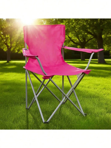 Quad Folding Camp Chair With Cup Holder