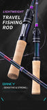 BANCY Ultralight Fishing Rod 6'/5'6" Spinning Casting 2 Pieces