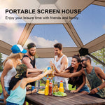 Pop up Gazebo Screen Tent for Camping