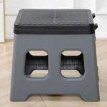 Portable Folding Toilet with Lid Foldable Outdoor Camp
