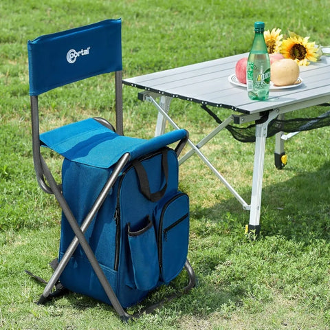 Tool Backpack Cooler Chair Fishing Chairs