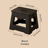 Sturdy Plastics Foldable Chair Portable