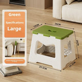 Sturdy Plastics Foldable Chair Portable
