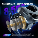SEASIR Cast-X Baitcasting Reel 7.3:1