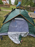 3-4 Person Pop Up Tents Waterproof Windproof