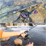 Spinning Fishing Combos Carbon Glass Fiber