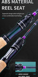 BANCY Ultralight Fishing Rod 6'/5'6" Spinning Casting 2 Pieces
