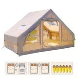 Inflatable Tent with Pump,Waterproof Camping