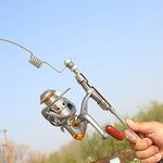 Auto Spring Fishing Rod Small Sea Pole