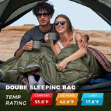 KingCamp Double Sleeping Bag for Adults
