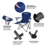 FUNDANGO Upholstered Camping Chair