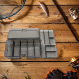 Portable Lure Tackle Box Removable Plastic Fishing Tray