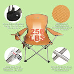 Camping Chair 2 Pack for Adults,Large