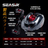 Seasir Mansory Baitcasting Fishing Reel 146g