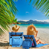 1PC Foldable Beach Lounger, Mat