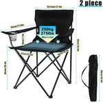 Foldable Camping Chair Set of 2