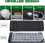 XL Folding Bed Cot with 3.3 inch 2 Sided Mattress