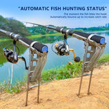 35*17cm Stainless Steel Fishing Rod Stand
