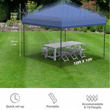 10x10 FT Pop Up Canopy Tent